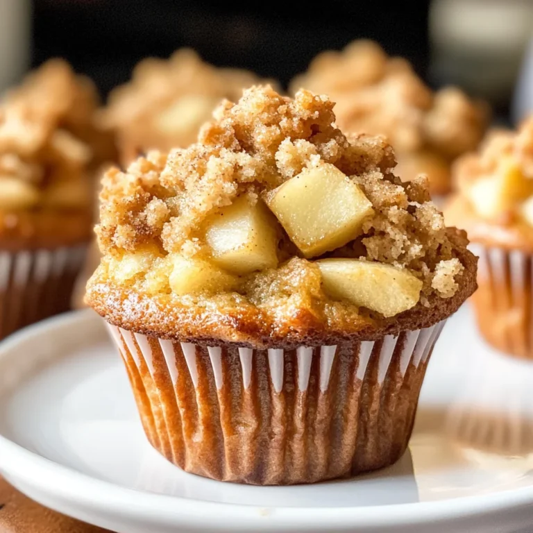 Apple Crumble Muffins