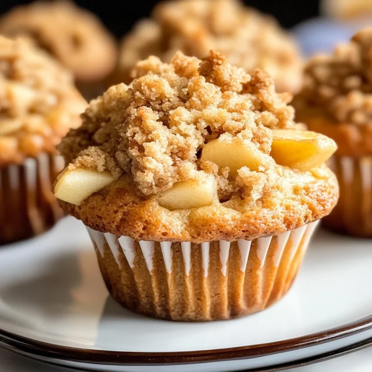 Apple Crumble Muffins