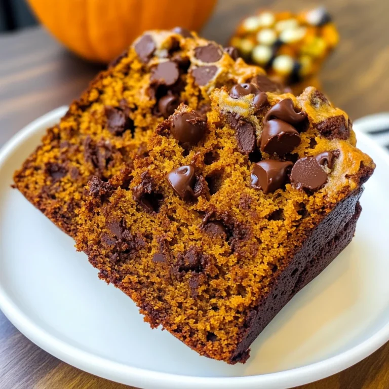 Best Chocolate Chip Pumpkin Bread