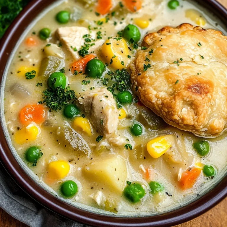 Chicken Pot Pie Soup