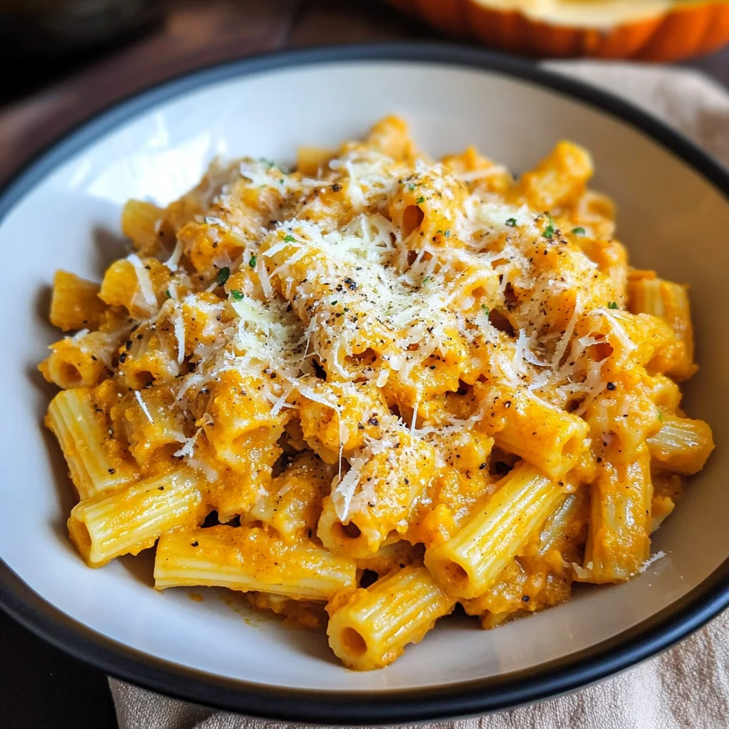 Creamy Parmesan Pumpkin Pasta