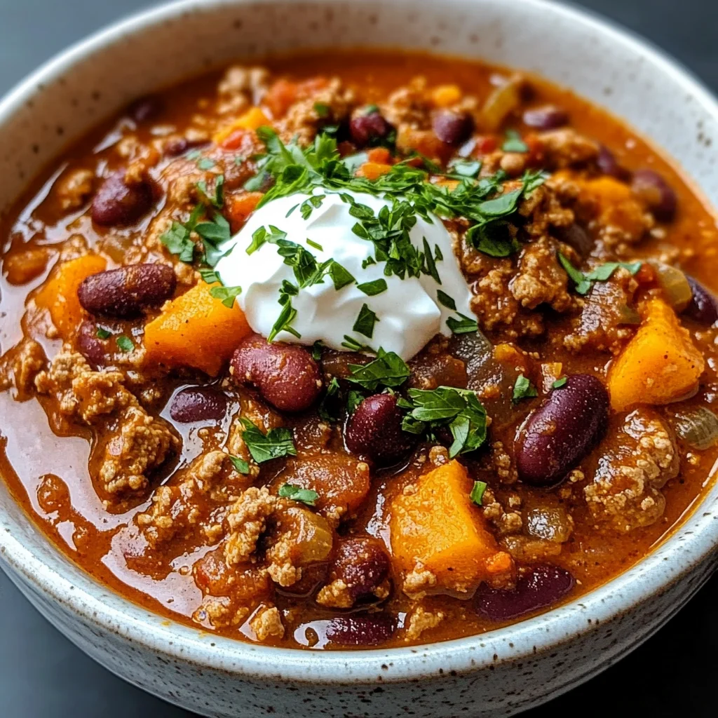 Crockpot Pumpkin Chili