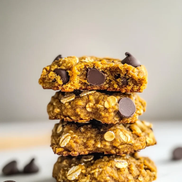 Healthy Pumpkin Oat Cookies