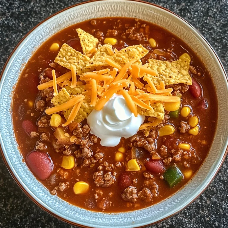 Hillbilly Chili and Cinnamon Rolls