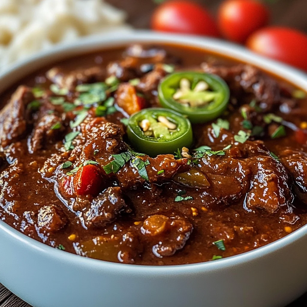 Korean Chile Con Carne