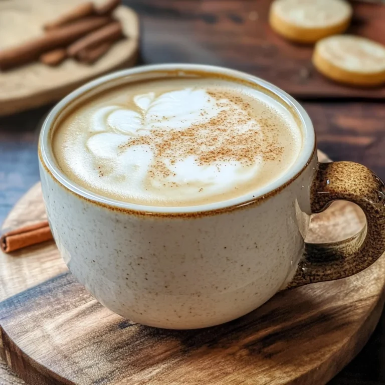Maple Cinnamon Latte