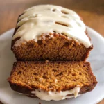 Pumpkin Bread with Cream Cheese Frosting Recipe