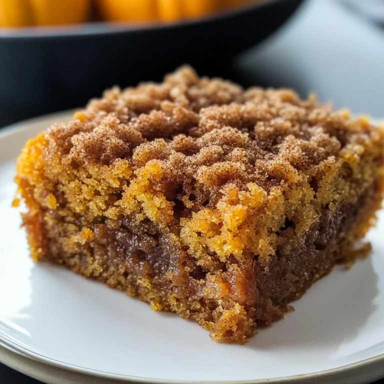 Pumpkin Coffee Cake