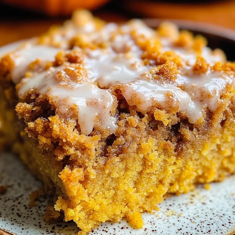 Pumpkin Coffee Cake