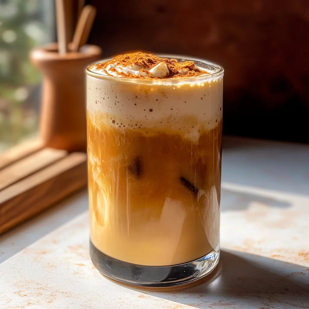 Pumpkin Spice Brown Sugar Shaken Espresso