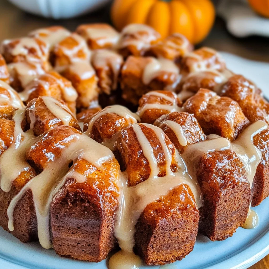 Pumpkin Spice Monkey Bread Recipe