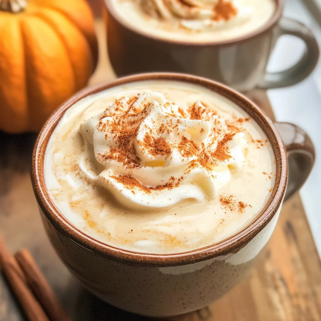 Pumpkin White Hot Chocolate