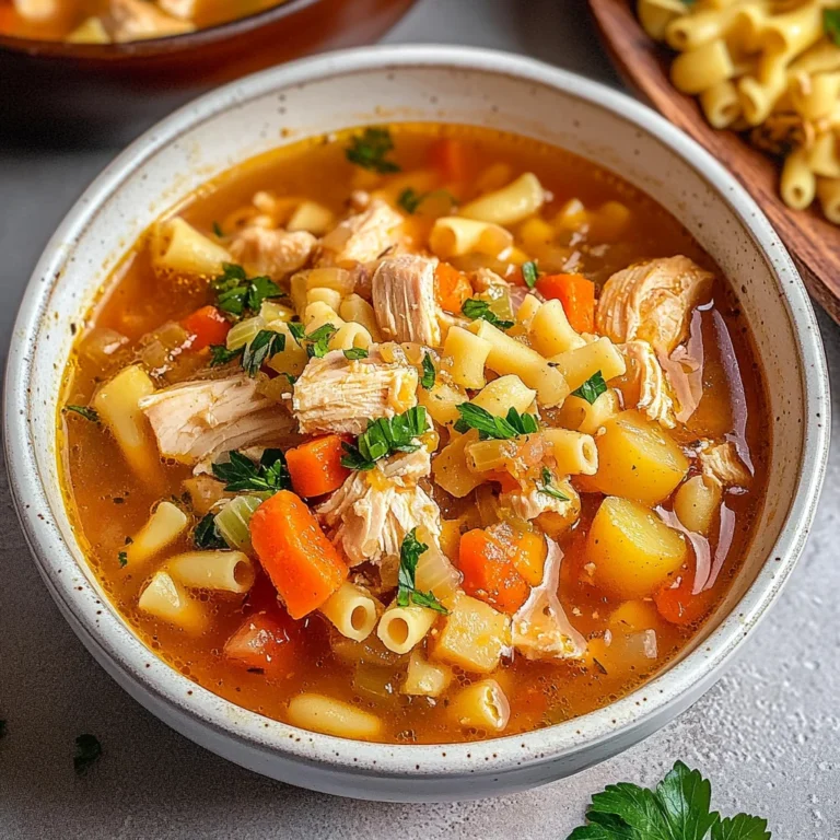 Sicilian Chicken Soup