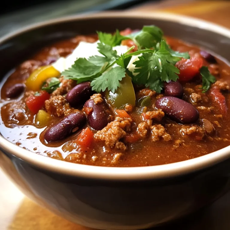 Slow Cooker Chili