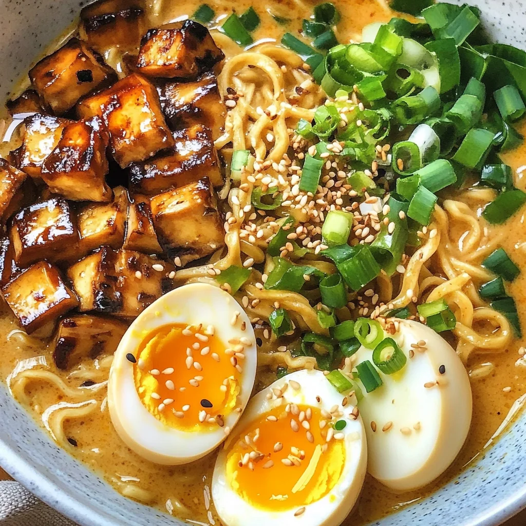 Spicy Coconut Curry Ramen