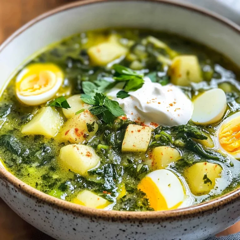 Ukrainian Green Borscht