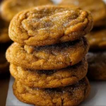 chewy maple pumpkin cookies