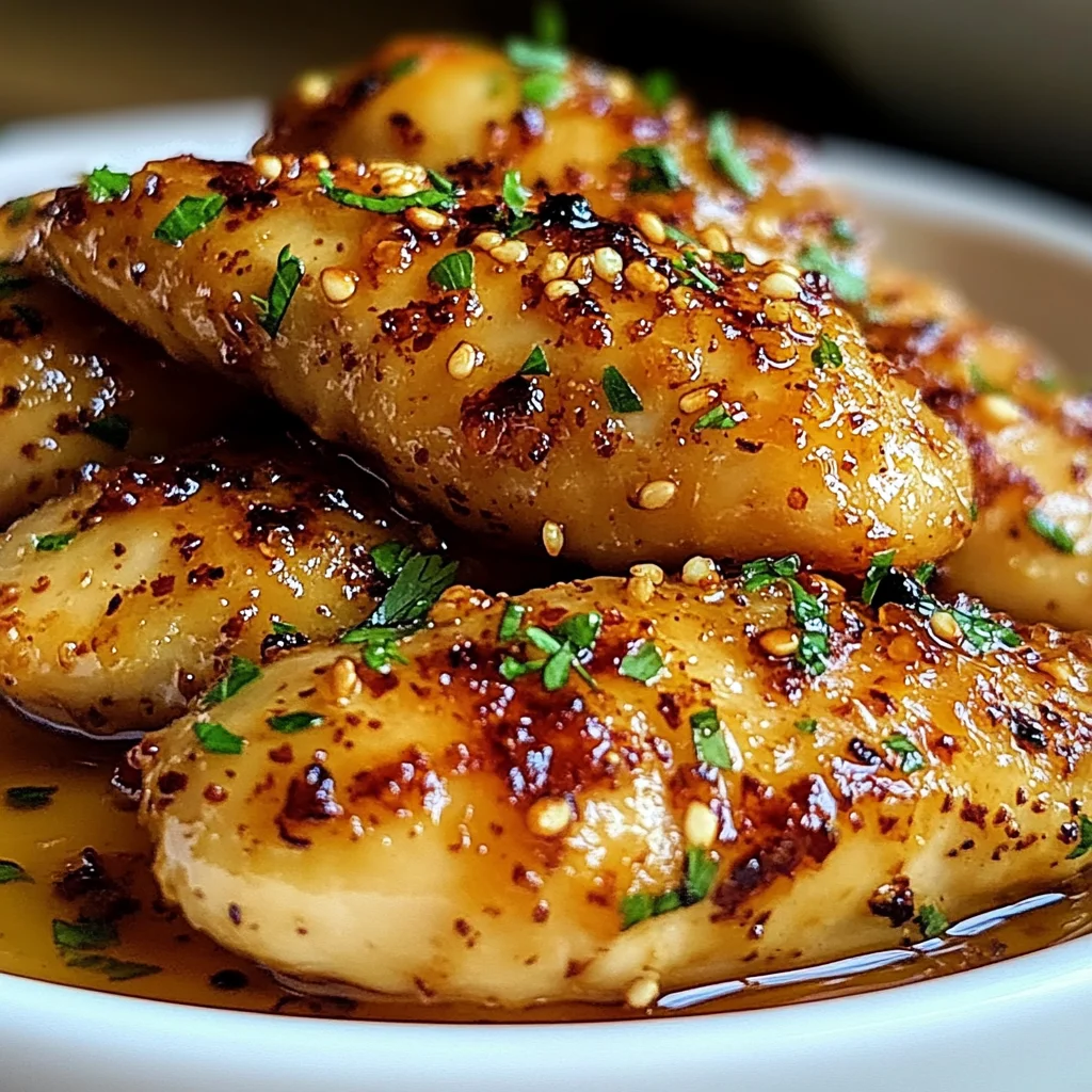 Air Fryer Honey Butter Garlic Chicken Tenders