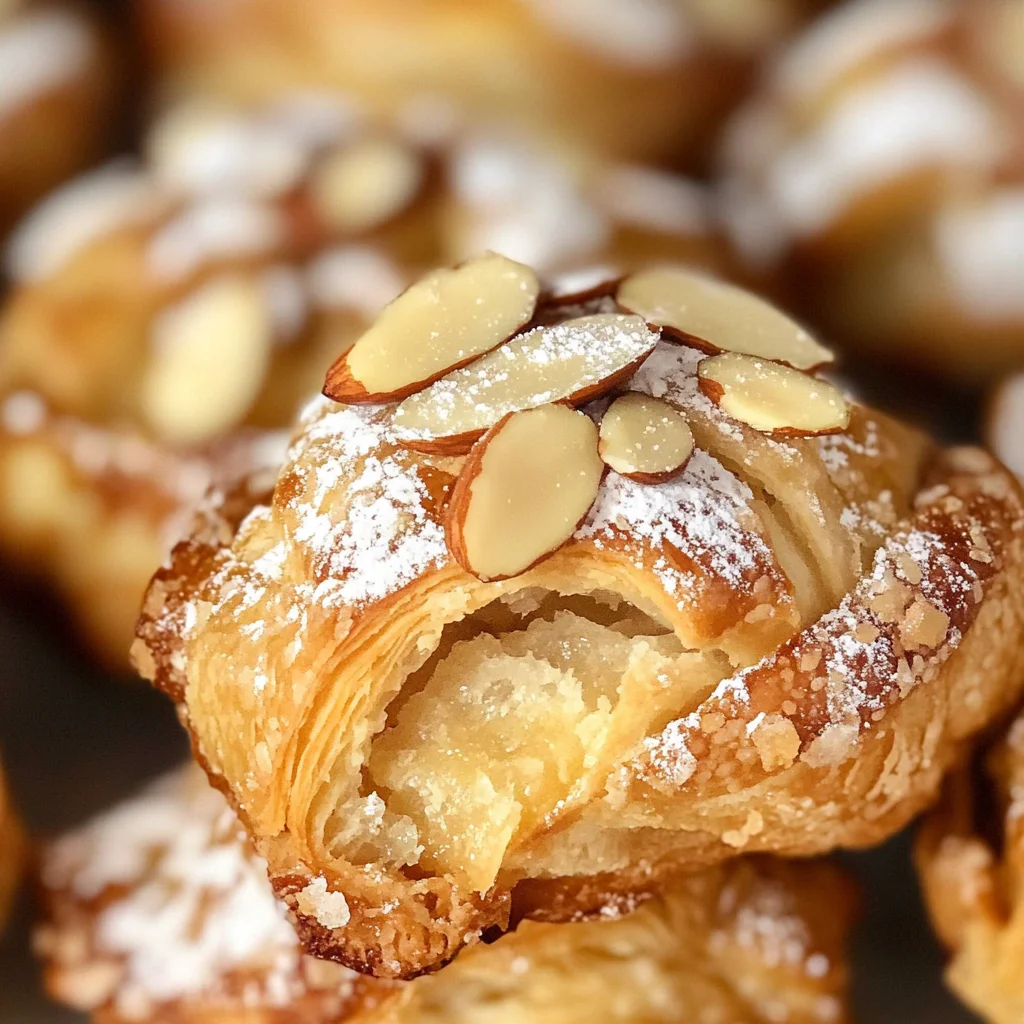 Almond Croissant Bites