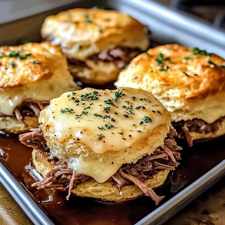 Baked French Dip Biscuits Recipe: A Comforting, Family-Friendly Meal