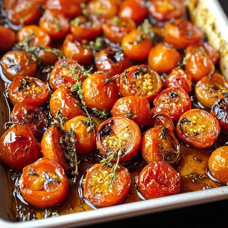 Balsamic Roasted Cherry Tomatoes Recipe