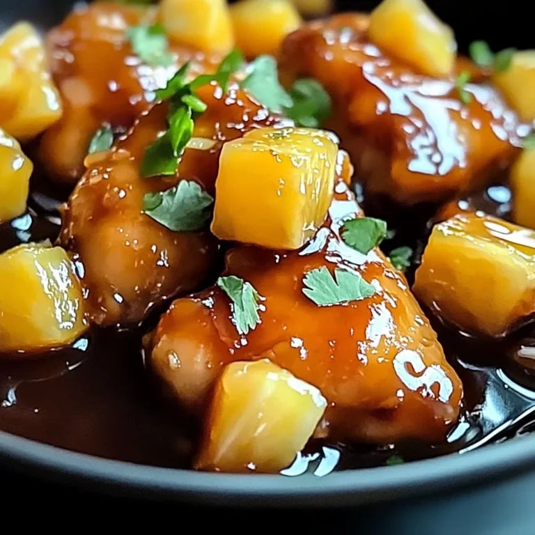 Brown Sugar Pineapple Chicken: An Incredible Ultimate Recipe