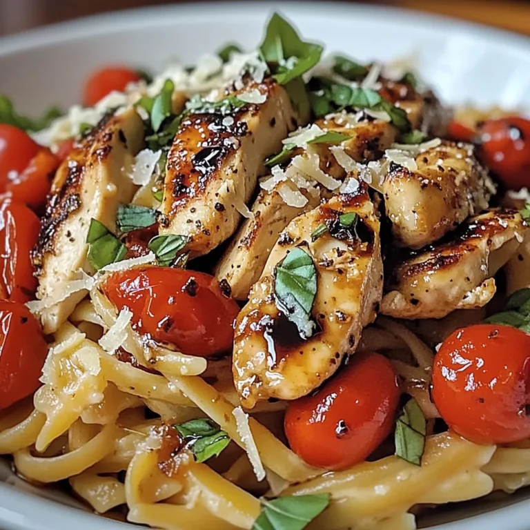 Bruschetta Chicken Pasta