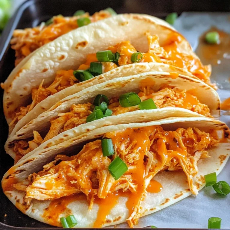 Buffalo Chicken Tacos Recipe