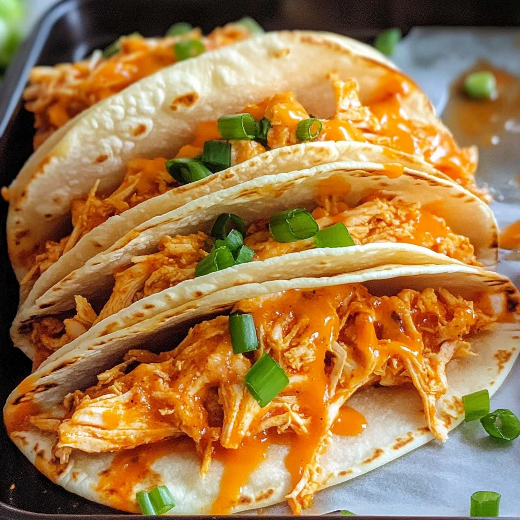 Buffalo Chicken Tacos Recipe