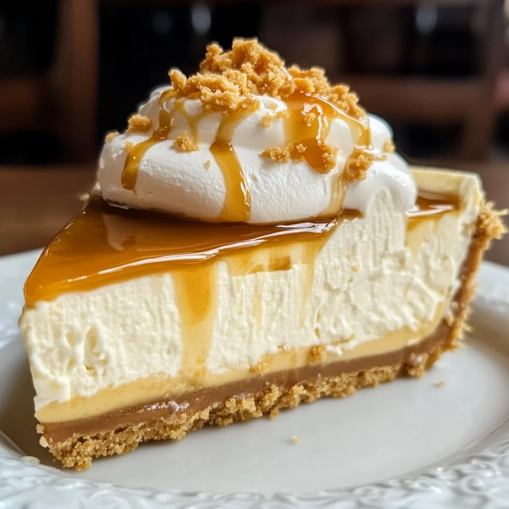 Butterbeer cheesecake