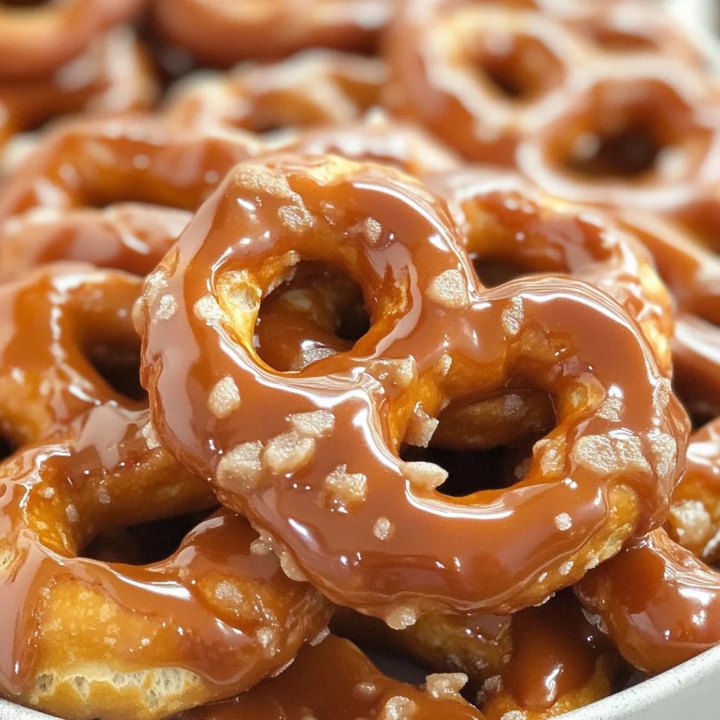 Caramel Pretzels
