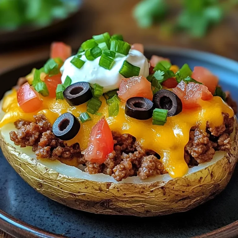Cheesy Taco Potatoes