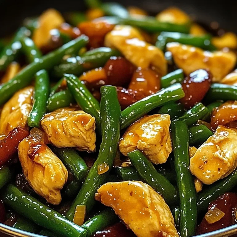 Chicken and Green Bean Stir-Fry: Quick and Delicious Dinner!