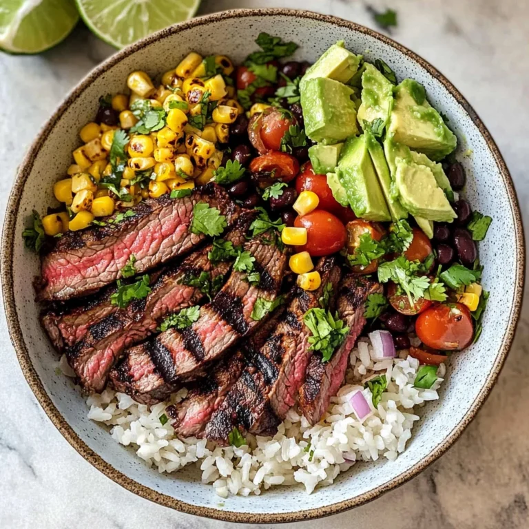 Cilantro Lime Steak Bowls: A Flavorful Recipe for a Quick Dinner