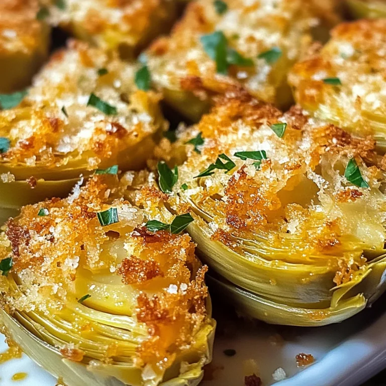 Crispy Parmesan Artichoke Hearts
