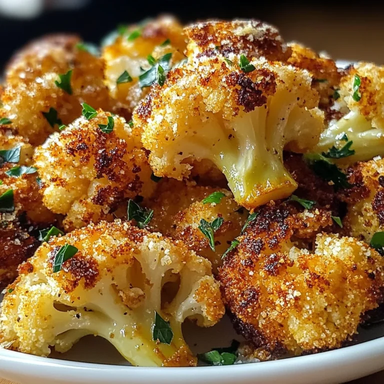 Crispy Roasted Cauliflower