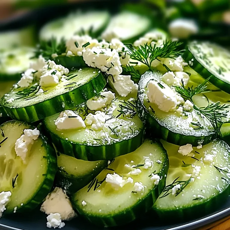Cucumber Feta Salad