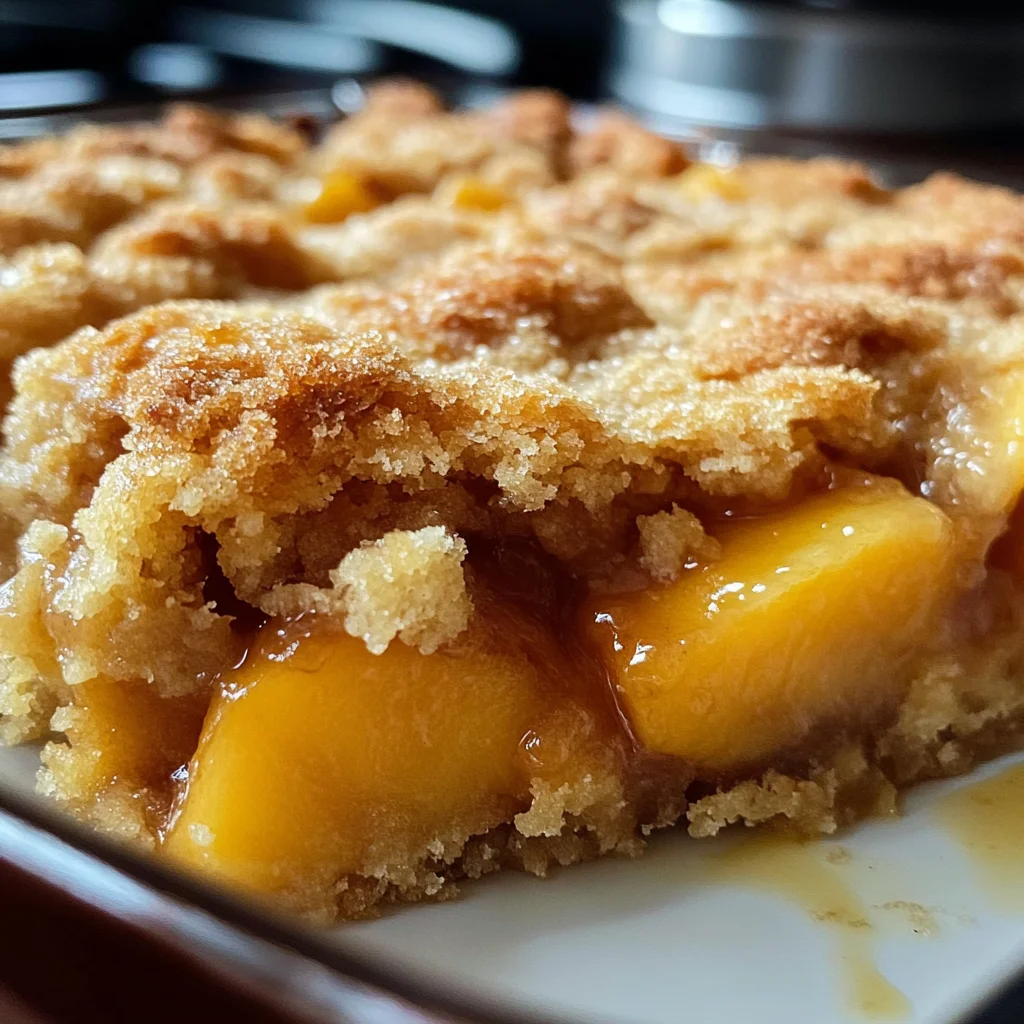 Divine Brown Butter Peach Cobbler: 5-Ingredient Magic