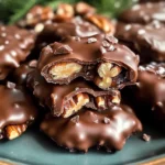 Easy Christmas Pecan Turtles