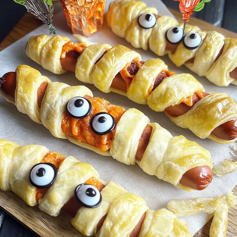 Easy Mummy Hot Dogs Recipe