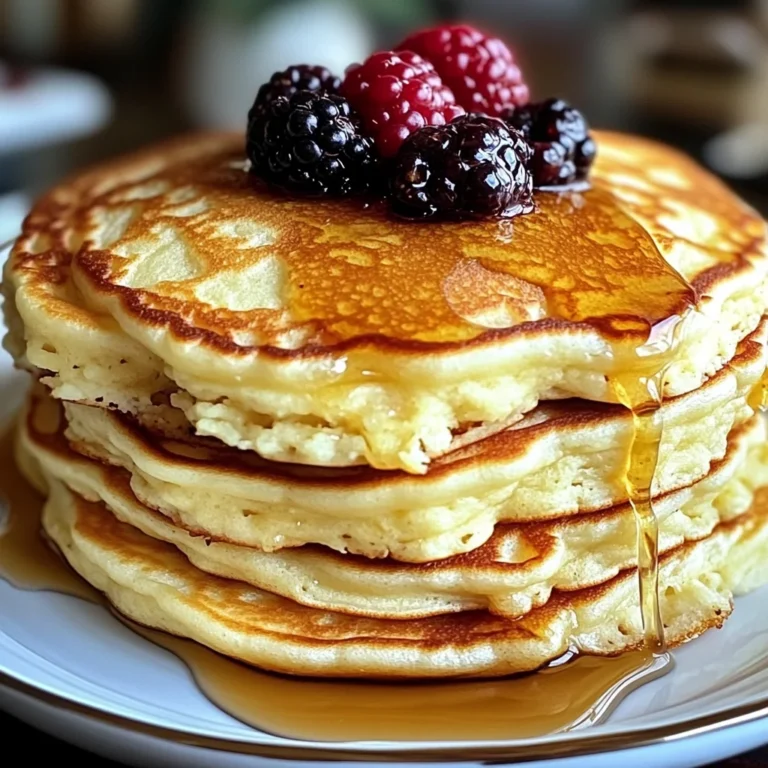 Flourless Cottage Cheese Pancakes