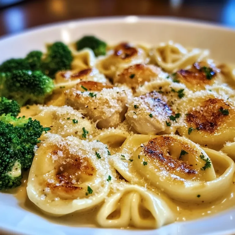 Garlic Parmesan Chicken Tortellini