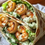 Grilled Shrimp Caesar Wraps