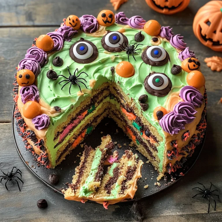 Halloween Cookie Cake