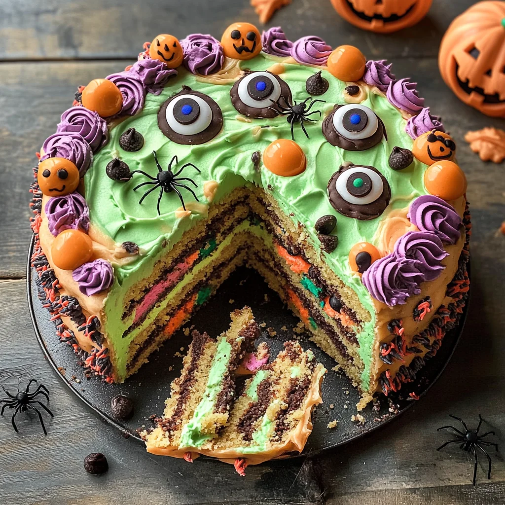Halloween Cookie Cake