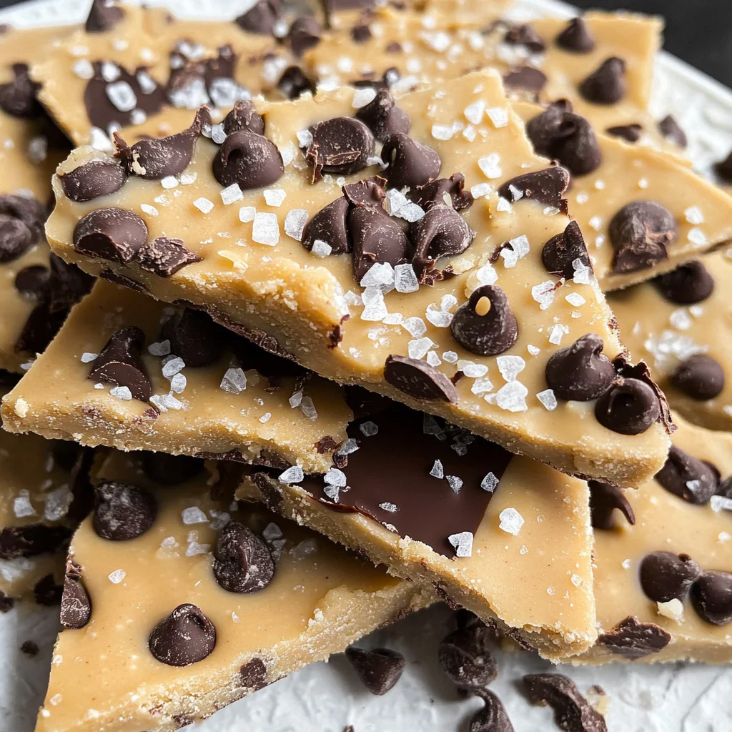 Healthy Cookie Dough Bark