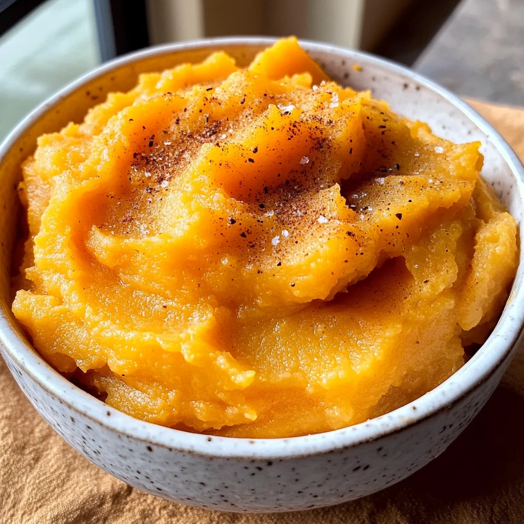 Honey Butter Mashed Sweet Potatoes