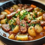Irish Sausage and Bacon Stew