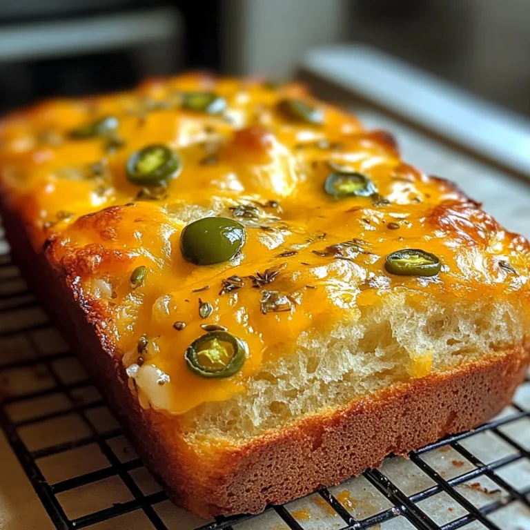 Jalapeno Cheddar Beer Bread