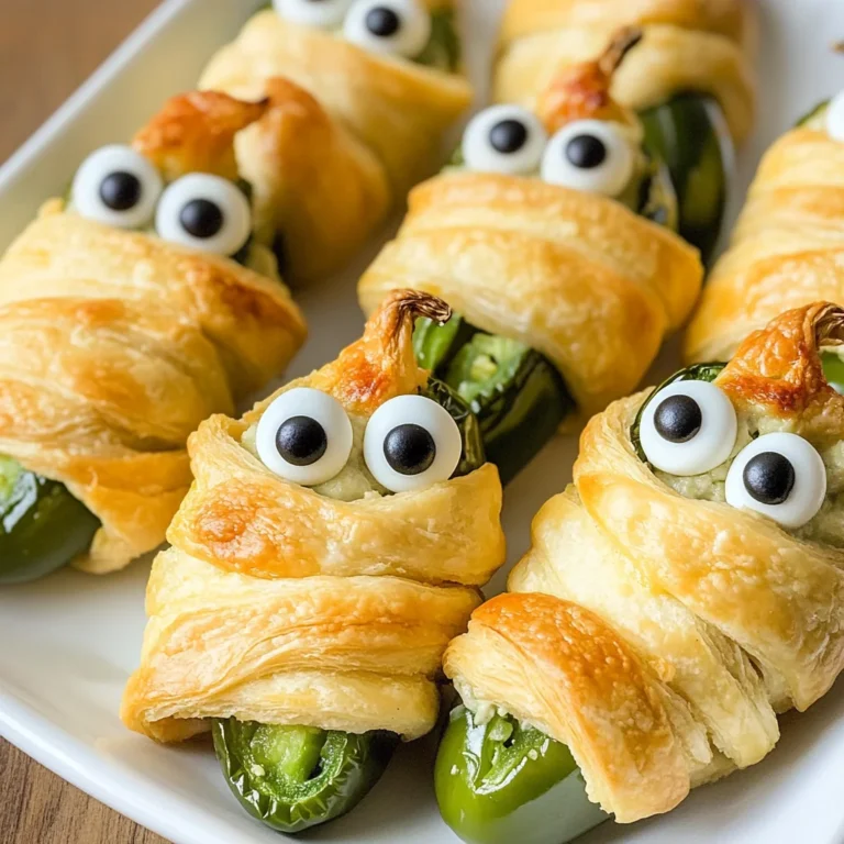 Jalapeño Popper Mummies